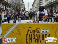 QUILINO REPRESENTÓ A CÓRDOBA CON SUS EMPANADAS DE CABRITO EN “LA FIESTA NACIONAL DE LA EMPANADA” EN BUENOS AIRES.