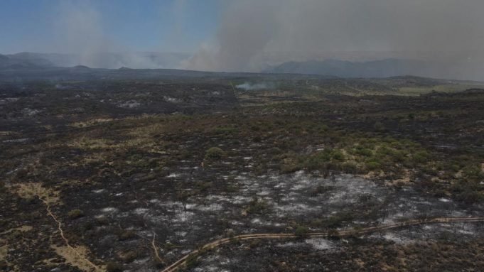 ISCHILÍN Y TULUMBA ENTRE LOS 11 DEPARTAMENTOS PRODUCTIVOS QUE INTEGRAN EL DESASTRE AGROPECUARIO TRAS INCENDIOS.