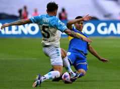 RACING LE GANÓ 3 A 0 A BOCA Y SE QUEDÓ CON EL TROFEO DE CAMPEONES 2022. ¡HUBO 10 EXPULSADOS!