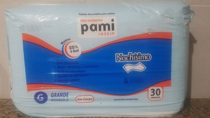 PAMI ENTREGARÁ GRATUITAMENTE PAÑALES Y APÓSITOS A SUS AFILIADOS.