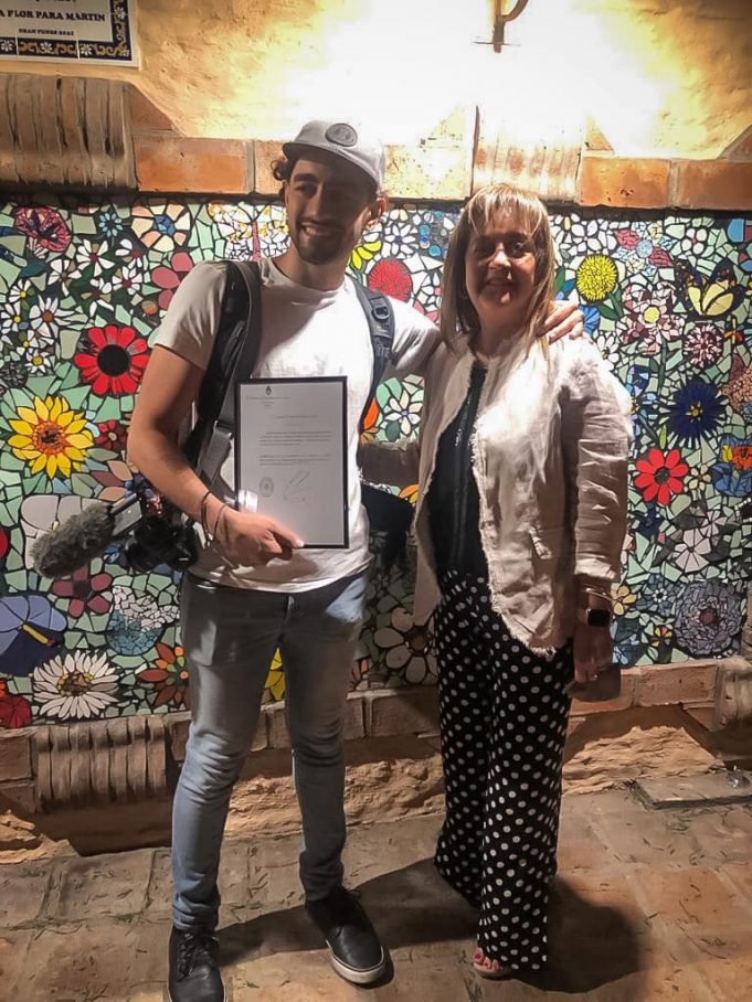 MARCOS SANZANO ENTRE LOS 10 JÓVENES SOBRESALIENTES DEL AÑO DE LA BOLSA DE COMERCIO DE CÓRDOBA. EL MISMO FUE PROPUESTO POR LA DIPUTADA RUARTE EN RELACIÓN A SU ACTVIDAD CULTURAL TRAS SU FILM “SOÑANDO MARTÍN”.