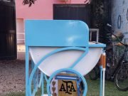 CHULENGO SCALONETA: EL ASADOR BIEN ARGENTO QUE SE FABRICA EN DEÁN FUNES.