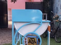 CHULENGO SCALONETA: EL ASADOR BIEN ARGENTO QUE SE FABRICA EN DEÁN FUNES.