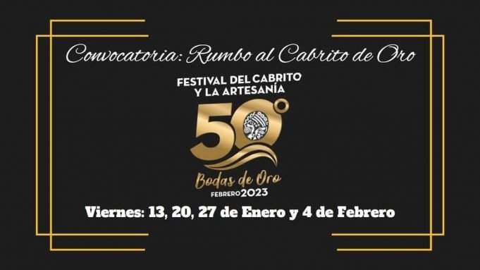 RUMBO AL CABRITO DE ORO: CONVOCAN A ARTISTAS A PRESELECCIÓN PARA FORMAR PARTE DEL FESTIVAL DE QUILINO EDICIÓN N°50.