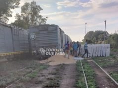 DEÁN FUNES: DESCARRILAMIENTO EN LAS VÍAS DEL BELGRANO CARGAS.