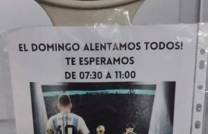 PASA EN REDES: COMERCIANTES QUE ABREN LOS DOMINGOS PIDEN QUE COMPREN EL SÁBADO O ANTES DE LAS 11 DE LA MAÑANA PORQUE TAMBIÉN QUIEREN VER LA FINAL.