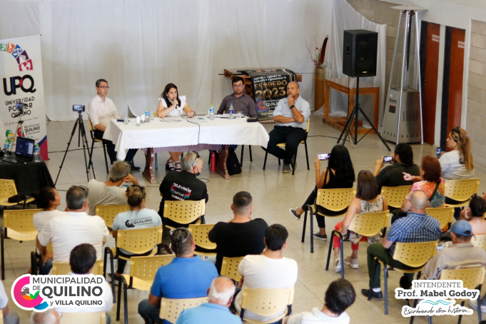 EMERGENCIA HÍDRICA: LA INTENDENTE MABEL GODOY BRINDÓ UNA CONFERENCIA DE PRENSA PARA DEFINIR EL ALCANCE DE LA MISMA Y PEDIR USO RACIONAL DE AGUA.