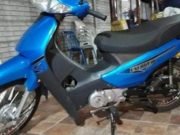 B° BELGRANO: ROBARON UNA MOTOCICLETA DE LA PUERTA DE UNA CASA. PERTENECE A AYLEN GIUSTO Y PIDE COLABORACIÓN PARA RECUPERARLA.