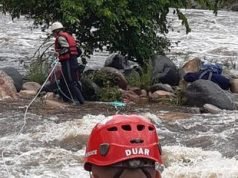 PASA EN REDES: EL DUAR RESCATÓ A DOS TURISTAS QUE FUERON ARRASTRADOS POR LA CRECIDA DEL RÍO SAN ANTONIO. ¡MIRÁ!