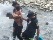 CURA BROCHERO: UN LADRÓN ROBÓ UN CELULAR Y SE TIRÓ AL RÍO PARA HUIR DE LA POLICIA.