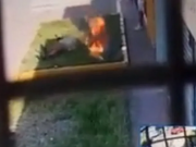 CÓRDOBA: LA MUJER QUE FUE PRENDIDA FUEGO EN LA CALLE SIGUE INTERNADA Y TIENE EL 50% DE SU CUERPO QUEMADO. HAY DOS DETENIDOS.