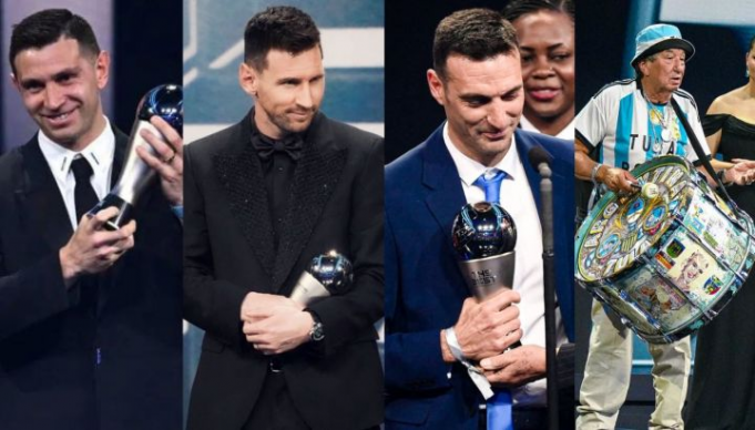 THE BEST: ARGENTINA SE LLEVÓ LOS PREMIOS MÁS IMPORTANTES.