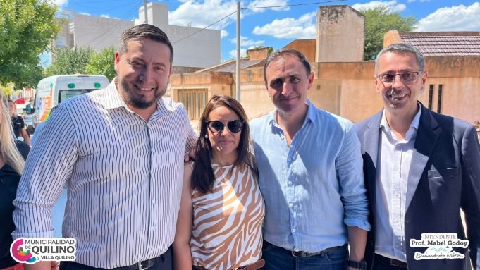 LA INTENDENTE DE QUILINO RECIBIÓ UN MÓVIL DE SEGURIDAD CIUDANA.