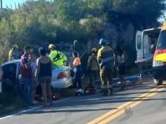 RUTA 38: FALLECIÓ UNA MUJER DE 54 AÑOS EN UN CHOQUE FRONTAL.