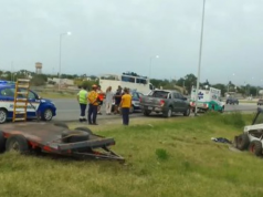 ACCIDENTE FATAL EN CIRCUNVALACIÓN: UN JOVEN DE 27 AÑOS FALLECIÓ APLASTADO POR UNA MULITA “BODCAT” QUE SE DESPRENDIÓ DE UNA CAMIONETA.