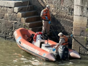 HALLARON UN CUERPO FLOTANDO EN UN DIQUE DE PUERTO MADERO.