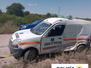 EDUARDO CASTRO EL JEFE COMUNAL DE CAÑADA DE RÍO PINTO SUFRIÓ UN ACCIDENTE VEHICULAR. DEBIÓ SER INTERNADO POR POLITRAUMATISMO DE CRÁNEO Y TÓRAX.