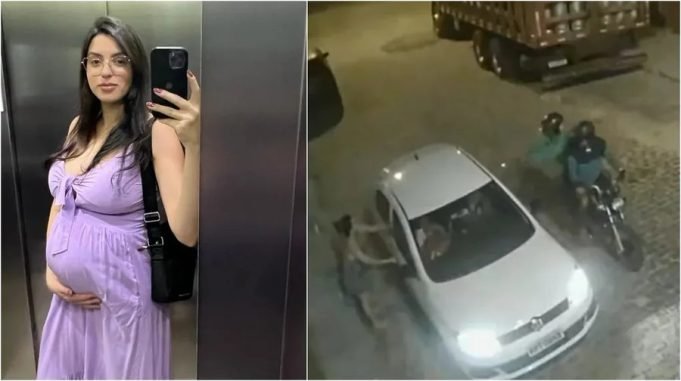BRASIL: ASESINARON A UNA MUJER EMBARAZADA DE 8 MESES. EL BEBÉ MURIÓ E INVESTIGAN SI SU PAREJA LA MANDÓ A MATAR CON UN SICARIO.