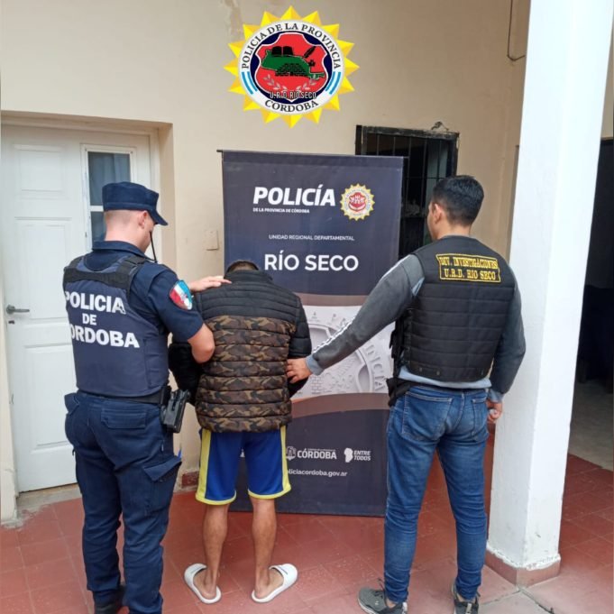 RÍO SECO: DETUVIERON A UN JOVEN DE 24 AÑOS AUTOR DE UNA SEGUIDILLA DE ROBOS EN LA LOCALIDAD.
