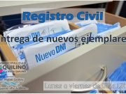 QUILINO: DIFUNDEN LA LISTA DE PERSONAS QUE DEBEN RETIRAR SU NUEVO D.N.I TRAS LA RENOVACIÓN.