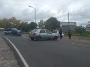 VILLA TULUMBA: UN FORD FIESTA COLISIONÓ CON UN MÓVIL POLICIAL EN RUTA P16.