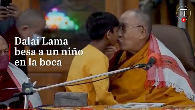 REPUDIO TOTAL: DALAI LAMA PIDIÓ DISCULPAS POR BESAR EN LA BOCA A UN NIÑO EN UN EVENTO BUDISTA. TAMBIÉN LE PIDIÓ QUE LE CHUPE LA LENGUA. ¡MIRÁ!