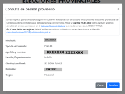 ELECCIONES 2023: HASTA EL 21 DE ABRIL PODES CONSULTAR EL PADRÓN ONLINE PARA CORREGIR ALGÚN DATO ANTES DE LA FECHA DE LOS COMICIOS.