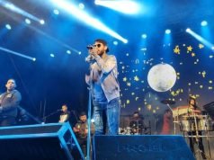 ULISES BUENO SUFRIÓ UNA DESCARGA ACÚSTICA EN EL OÍDO IZQUIERDO Y DEBIÓ ABANDONAR SU SHOW EN MONTE BUEY.