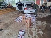 FORMOSA: ABANDONARON UN AUTO CON MÁS DE 5.000 PAQUETES DE CIGARRILLOS DE ORIGEN EXTRANJERO.