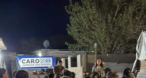 LA PRECANDIDATA A LEGISLADORA CARO JUNCOS SOLOHAGA CONTINÚA VISITANDO Y ESCUCHANDO A LOS VECINOS DE LA CIUDAD.