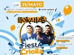 FIESTA CRIOLLA EN DEÁN FUNES: DIFUNDIERON EL CRONOGRAMA DE ACTIVIDADES DEL 213° ANIVERSARIO DE LA REVOLUCIÓN DE MAYO.