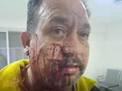 CÓRDOBA: UNA PAREJA ATACÓ A UN TAXISTA PARA ROBARLE. LE CORTARON EL ROSTRO CON EL VIDRIO DE UNA BOTELLA.