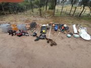 SAN VICENTE: ROBARON EN EL SINDICATO DE EMPLEADOS DE COMERCIO DE DEÁN FUNES. SE LLEVARON HASTA UNA PELOTA DE FÚTBOL A MEDIO INFLAR. LA POLICÍA RECUPERÓ TODO.