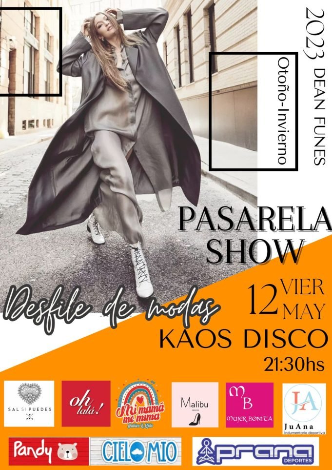 ESTE VIERNES SE VIENE PASARELA SHOW EN KAOS MULTIESPACIO.