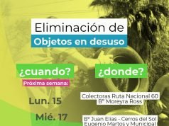 DENGUE EN DEÁN FUNES: CONTINÚA EL DESCACHARREO PREVENTIVO EN LOS BARRIOS DE LA CIUDAD.