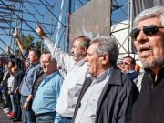 LA CGT RECHAZÓ LA REFORMA LABORAL. TAMBIÉN RECLAMARON MEDIDAS CONTRA LA INFLACIÓN.