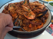 SOC. ESPAÑOLA DEÁN FUNES: PRESENTARON EL 2° ENCUENTRO DE PAELLEROS QUE SERÁ EL PRÓXIMO DOMINGO 21 DE MAYO.