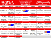 FARMACIAS DE TURNO MAYO 2023.
