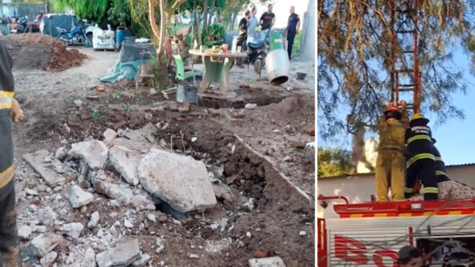 EVOLUCIONA FAVORABLEMENTE LA NENA DE 7 AÑOS QUE RESULTÓ DESPEDIDA HACIA UN ÁRBOL TRAS LA EXPLOSIÓN DE UN POZO NEGRO EN LA PARA.