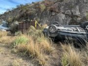 IMPRESIONANTE VUELCO DE DOS VEHÍCULOS EN LAS ALTAS CUMBRES.