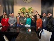 JORGE ARCE RECIBIÓ Y ACOMPAÑÓ A MARCOS CARASSO EN SU VISITA AL DEPARTAMENTO ISCHILÍN.