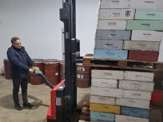 EN EL DÍA DEL APICULTOR SE HIZO LA PRESENTACIÓN DEL NUEVO AUTOELEVADOR ADQUIRIDO POR LA COOPERATIVA APÍCOLA CON APORTES MUNICIPALES.
