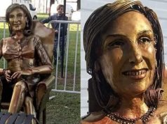 LA CHIQUI INMORTAL: ¡HICIERON UNA ESTATUA DE MIRTHA LEGRAND!