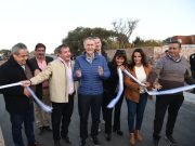 DEÁN FUNES: SCHIARETTI INAUGURÓ 1.600 METROS DE PAVIMENTACIÓN EN EL BV. ILLIA.
