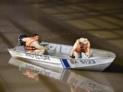 SE ROBARON UNA LANCHA DE PERFECTURA ARGENTINA Y FUE HALLADA EN PARAGUAY SIN EL MOTOR.