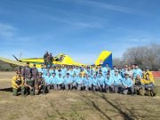 INCENDIOS FORESTALES: CONTINÚAN LAS FORMACIONES EN EXTINCIÓN DE INCENDIOS Y SALVAMENTOS EN AERONAVES.