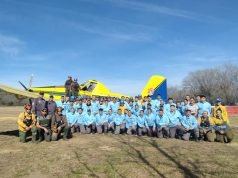 INCENDIOS FORESTALES: CONTINÚAN LAS FORMACIONES EN EXTINCIÓN DE INCENDIOS Y SALVAMENTOS EN AERONAVES.