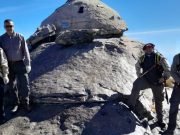 LA SECRETARÍA DE AMBIENTE QUITÓ LAS PINTADAS EN EL CERRO CHAMPAQUÍ.