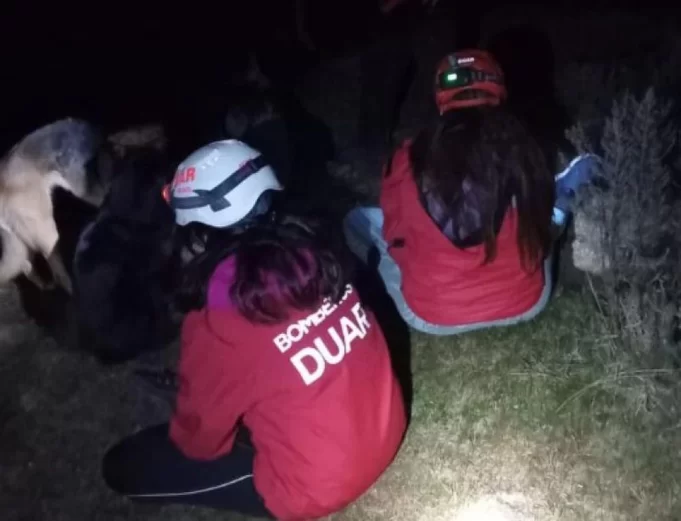 RESCATARON A DOS MUJERES QUE SE PERDIERON AL REALIZAR TREKKING EN LOS HORNILLOS.