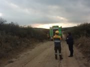 PARAJE LA TOMITA: BOMBEROS Y ETAC CONTROLARON DOS FOCOS ÍGNEOS CON UNA DISTANCIA DE 3KM ENTRE UNO Y OTRO. SE QUEMARON 10 HECTÁREAS EN TOTAL.